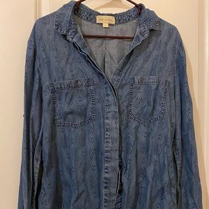 Cloth & Stone chambray shirt